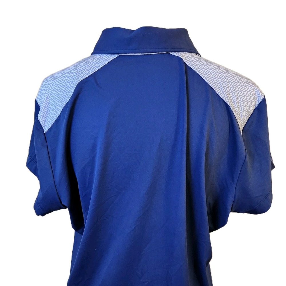 Fairway & Greene Golf Performance Polo Womens XL Blue Tennis Pickleball Shirt - Picture 8 of 16